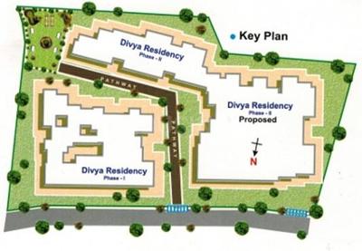 Project Image of 665.0 - 1030.0 Sq.ft 1 BHK Apartment for buy in Divya Residency