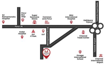 Project Image of 1777 Sq.ft 3 BHK Apartment / Flat for sale in Manapakkam for Rs. 16500000
