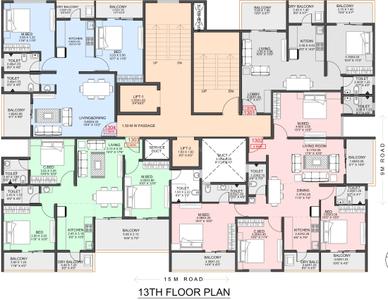 Project Image of 1115 Sq.ft 2 BHK Apartment / Flat for sale in Kothrud for Rs. 13000000