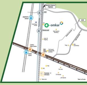 Project Image of 362.0 - 503.0 Sq.ft 1 BHK Apartment for buy in Omkar Sereno B Omkar International District