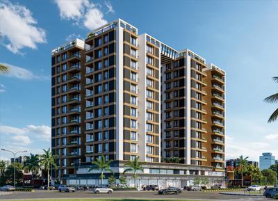 Shreenath Shubham Sky Track Elevation 1