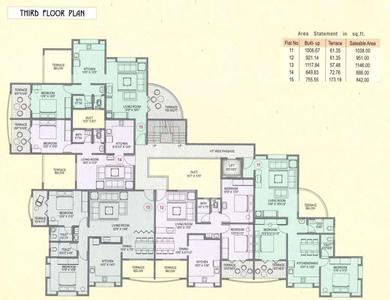 Project Image of 686.0 - 1195.0 Sq.ft 1 BHK Apartment for buy in Shri Varad Laxmi Plaza
