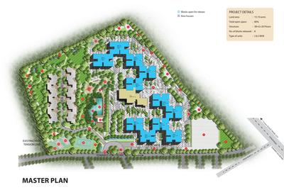 Project Image of 1365.83 - 1537.52 Sq.ft 2 BHK Apartment for buy in Sobha Silicon Oasis Phase 4