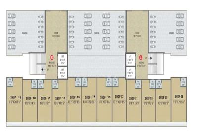 Project Image of 601.16 - 654.12 Sq.ft 2 BHK Apartment for buy in Vijaya Victoria Residency