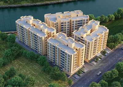 Project Image of 635.18 - 760.47 Sq.ft 2 BHK Apartment for buy in Shreenath The Riverside
