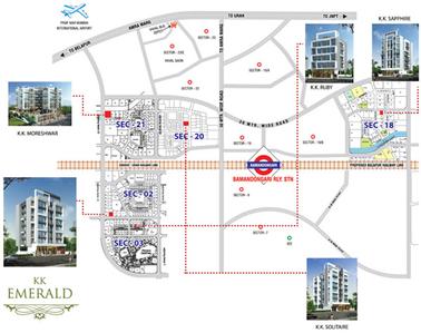 Project Image of 1085 Sq.ft 2 BHK Apartment / Flat for sale in Ulwe for Rs. 9000000