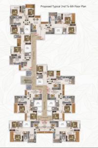 Project Image of 560.0 - 733.0 Sq.ft 2 BHK Apartment for buy in Shree Gajanan Vihar IV