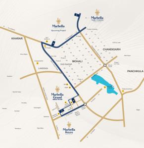 Project Image of 1763 Sq.ft 4 BHK Apartment / Flat for sale in JLPL Industrial Area for Rs. 35000000