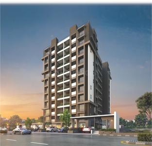 Dholeshwar Residency Elevation 1