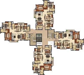 Project Image of 0.0 - 1234.0 Sq.ft 4 BHK Apartment for buy in Paarth Humming Phase 2