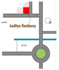 Project Image of 557.0 - 597.0 Sq.ft 2 BHK Apartment for buy in Aaditya Residency