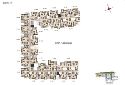 Project Image of 1161.0 - 2960.0 Sq.ft 2 BHK Apartment for buy in Casagrand Casamia