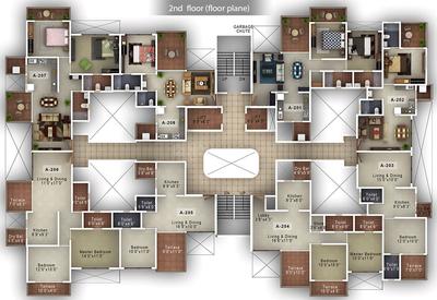 Project Image of 635.0 - 1051.0 Sq.ft 1 BHK Apartment for buy in Legacy Fortune Exotica