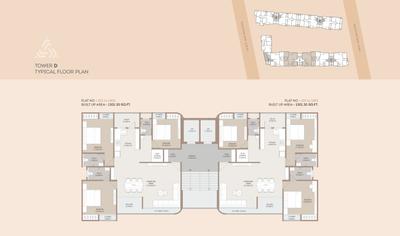 Project Image of 1211.4 - 1740.0 Sq.ft 3 BHK Apartment for buy in Aarya Elenzaa