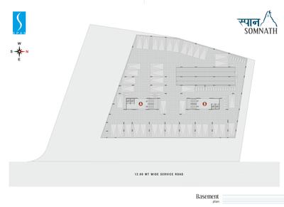 Project Image of 636.15 - 956.27 Sq.ft 2 BHK Apartment for buy in Span Somnath