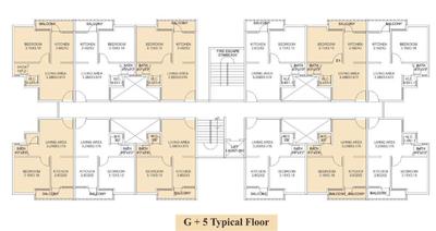 Project Image of 699.98 - 785.55 Sq.ft 2 BHK Apartment for buy in Skyboat Casaverde