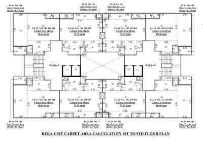 Project Image of 858.21 - 861.54 Sq.ft 3 BHK Apartment for buy in H Reva 80