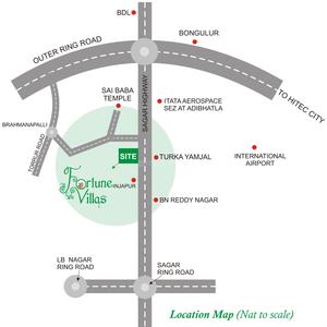 Project Image of 1350.0 - 2700.0 Sq.ft Residential Plot Plot for buy in Siri Sampada Fortune Villas