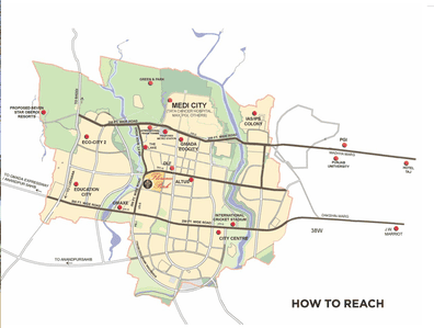 Project Image of 1800.0 - 2020.0 Sq.ft 3 BHK Apartment for buy in Ambika Florence Park Phase 3