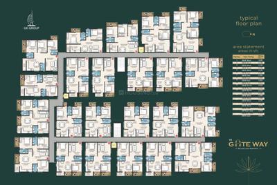 Project Image of 1155.0 - 1690.0 Sq.ft 2 BHK Apartment for buy in GK Gateway