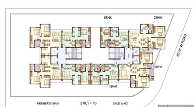 Project Image of 464.0 - 750.0 Sq.ft 1 BHK Apartment for buy in HPA Basil Residency