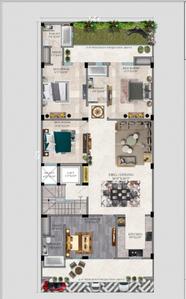 Project Image of 0.0 - 2200.0 Sq.ft 4 BHK Builder Floor for buy in RR Premium Floors 245yd