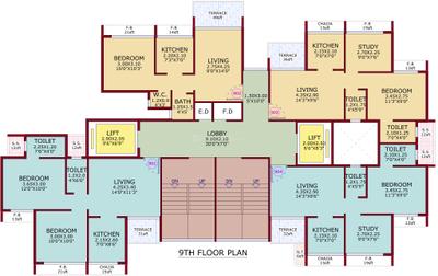 Project Image of 705.0 - 1050.0 Sq.ft 1 BHK Apartment for buy in City Century One