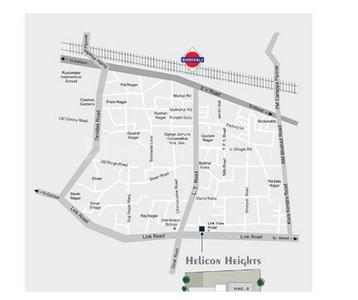 Project Image of 818.0 - 2157.0 Sq.ft 2 BHK Apartment for buy in Mahavir Helicon Heights
