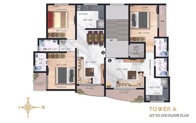 Project Image of 419.68 - 805.89 Sq.ft 1 BHK Apartment for buy in Imperial Callisto