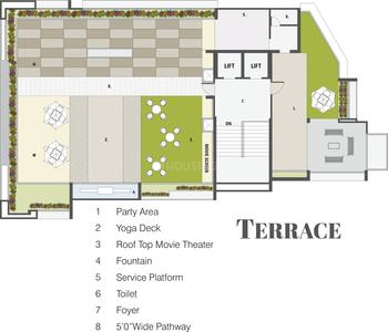 Project Image of 1070.9 - 1348.18 Sq.ft 3 BHK Apartment for buy in Kraft Ananta Apartment