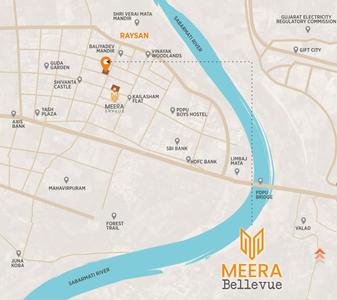 Project Image of 1908 Sq.ft 3 BHK Apartment / Flat for sale in Raysan for Rs. 8056000