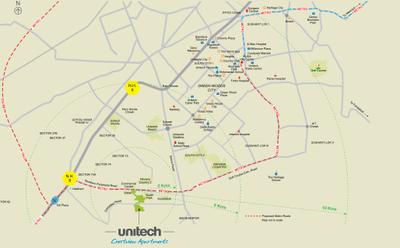 Project Image of 925.0 - 1402.0 Sq.ft 1.5 BHK Apartment for buy in Unitech Crest View