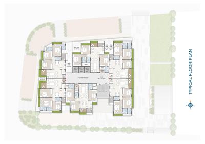 Project Image of 0.0 - 1899.0 Sq.ft 3 BHK Apartment for buy in Monarc Nexus