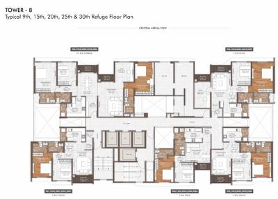 Project Image of 596.54 - 1488.86 Sq.ft 1 BHK Apartment for buy in Gera Island Of Joy Project B