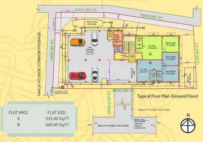 Project Image of 535.0 - 1070.0 Sq.ft 1 BHK Apartment for buy in Vriddhi Magica Residency