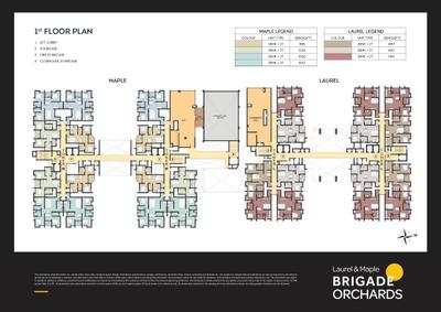 Project Image of 448.54 - 1051.21 Sq.ft 1 BHK Apartment for buy in Laurel And Maple At Brigade Orchards