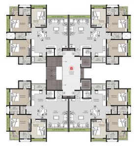 Project Image of 1126.44 - 2467.41 Sq.ft 3 BHK Apartment for buy in Keshav Simandhar Avenue