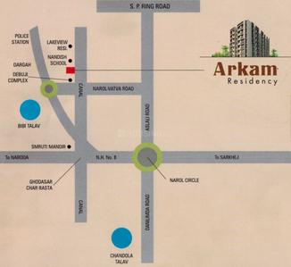 Project Image of 423.0 - 1530.0 Sq.ft 1 BHK Apartment for buy in Hamzah Arkam Residency Phase 1