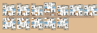 Project Image of 760.0 - 1435.26 Sq.ft 2 BHK Apartment for buy in Sree Urban Orchids Phase II