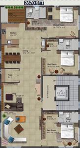 Project Image of 0.0 - 2670.0 Sq.ft 3 BHK Apartment for buy in GEV Tara