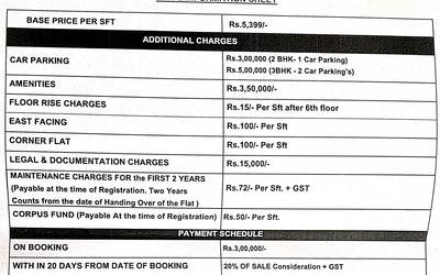 Project Image of 1456.0 - 2049.0 Sq.ft 2 BHK Apartment for buy in SVC Indraprastha Phase1