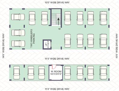 Project Image of 1060.0 - 1100.0 Sq.ft 2 BHK Apartment for buy in AV Rachuri Aranya