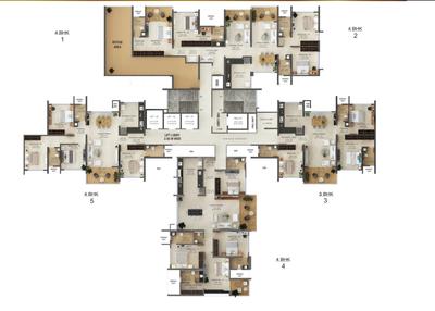 Project Image of 1485 Sq.ft 3 BHK Apartment / Flat for sale in Baner for Rs. 19500000
