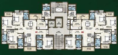 Project Image of 1144.0 - 1645.0 Sq.ft 3 BHK Apartment for buy in Omaxe Cassia GH II Phase II