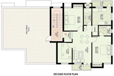 Project Image of 850.0 - 1140.0 Sq.ft 2 BHK Apartment for buy in Amaar Ultra Amaar Avenue Phase 2