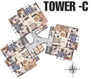 Project Image of 1136.0 - 3502.0 Sq.ft 2 BHK Apartment for buy in Moti Infraheights Pearl The Central Park