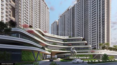 Project Image of 428.19 - 771.0 Sq.ft 1 BHK Apartment for buy in Regency Anantam Nxt Phase I