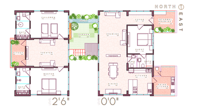 Project Image of 2750.0 - 2950.0 Sq.ft 3 BHK Apartment for buy in O2 Square Residences
