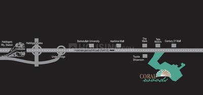Project Image of 992.0 - 2177.0 Sq.ft 2 BHK Apartment for buy in Globus Coral Woods Phase II