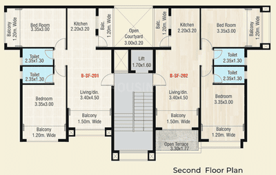 Project Image of 613.87 - 1106.64 Sq.ft 1 BHK Apartment for buy in Kharangate Silicon Valley